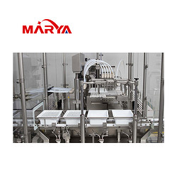 Prefilled syringe filling sealing line