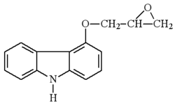 4-（2，3-環(huán)氧丙烷氧基）-咔唑 中間體