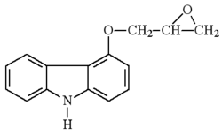 4-（2，3-环氧丙烷氧基）-咔唑 中间体