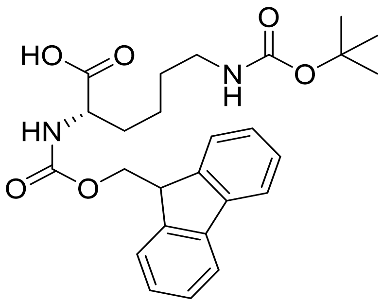 N-alpha-芴甲氧羰基-N-epsilon-叔丁氧羰基-L-賴氨酸