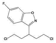 3-[3-氯-1-(2-氯乙基)丙基]-6-氟-苯并[D]异恶唑