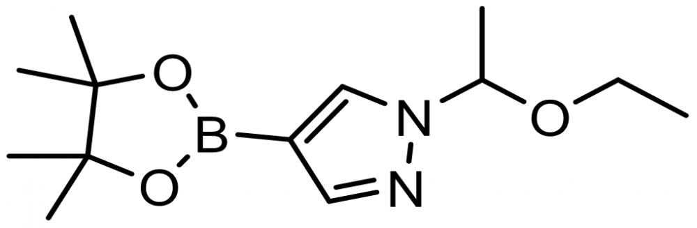 1-(1-乙氧基乙基)-4-(4,4,5,5-四甲基[1,3,2]二氧硼 烷-2)-1-氢-吡唑