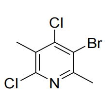 3-溴-4,6-二氯-2,5-二甲基吡啶