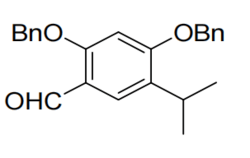 2,4-二(卞氧基)-5-異丙基苯甲醛