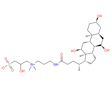 3-[(3-膽固醇氨丙基)二甲基氨基]-2-羥基-1-丙磺酸,CHAPSO,cas:82473-24-3