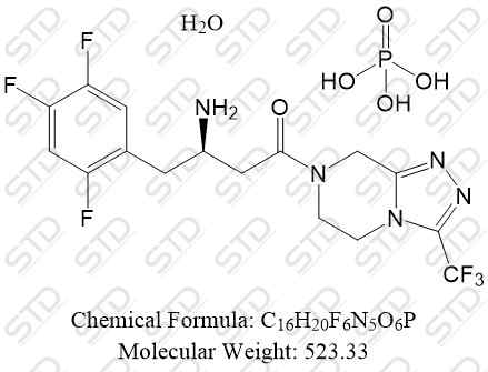 磷酸西他列汀一水合物标准品 654671-77-9 现货供应
