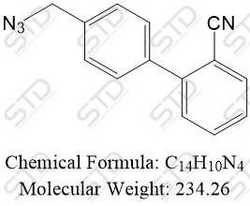 厄贝沙坦杂质对照品（4'-叠氮甲基-[1,1'-联苯]-2-腈（AZBC）） 133690-91-2 现货供应