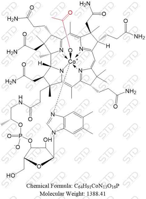 维生素B12EP杂质H醋酸盐(羟钴胺醋酸盐)22465-48-1 现货供应