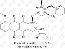 吡柔比星（Pirarubicin）含量标准品 72496-41-4 现货供应