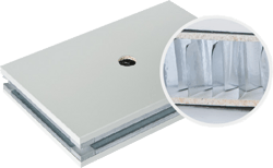 洁净室板材-手工双面玻镁铝蜂窝板