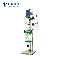 制藥設備玻璃夾套反應釜JGR-1
