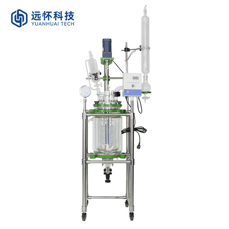 高硼硅玻璃夹套反应釜JGR-10