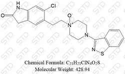 齐拉西酮杂质1氮氧化物（Ziprasidone N-Oxide）188797-76-4 现货供应