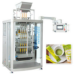 全自動(dòng)背封抹茶粉顆粒多列包裝機(jī)
