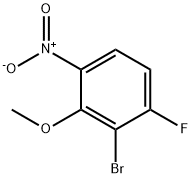 2-溴-1-氟-3-甲氧基-4-硝基苯