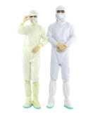 三连体裆底拉链洁净服