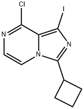 8-氯-3-环丁基-1-碘咪唑并[1,5-a]吡嗪