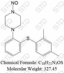 亚硝基伏硫西汀 (N-亚硝基沃替西汀：STD-452563V)N-Nitroso Vortioxetine