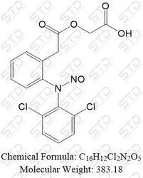 亚硝基醋氯芬酸(N-亚硝基醋氯芬酸：STD-39417A）N-Nitroso Aceclofenac