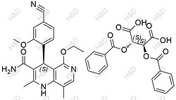 非奈利酮(D-二苯甲酰酒石酸鹽)