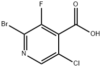 2-溴-5-氯-3-氟异烟酸