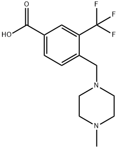 4-[(4-甲基哌嗪)甲基]-3-(三氟甲基)苯甲酸