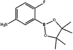 3-(4,5-二甲基-1,3,2-二硼戊环-2-基)-4-氟苯胺