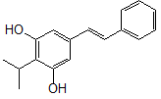 (E)-3,5-二羟基-4-异丙基二苯乙烯---（新白藜芦醇）
