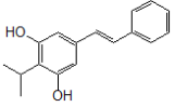(E)-3,5-二羟基-4-异丙基二苯乙烯---（新白藜芦醇）