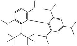 2-二叔丁基膦-3,6-二甲氧基-2,4,6-三异丙基联苯