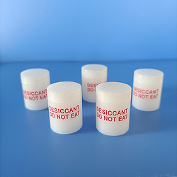 3克柱状硅胶干燥剂医用保健品防潮专用