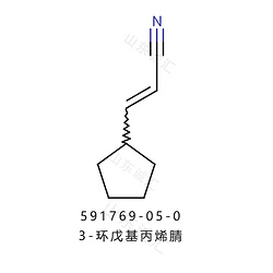 3-CYCLOPENTYLACRYLONITRILE3-环戊基丙烯腈591769-05-0