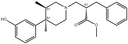(alphaS,3R,4R)-4-(3-羟基苯基)-3,4-二甲基-alpha-苄基-1-哌啶丙酸甲酯