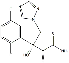 (2R,3R)-3-(2,5-二氟苯基)-3-羟基-2-甲基-4-(1H-(1,2,4)-三氮唑-1-基)硫代丁酰胺硫酸盐一水合物