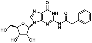 2-N-苯乙酰基-9-(β-D-呋喃核糖基)-鸟嘌呤