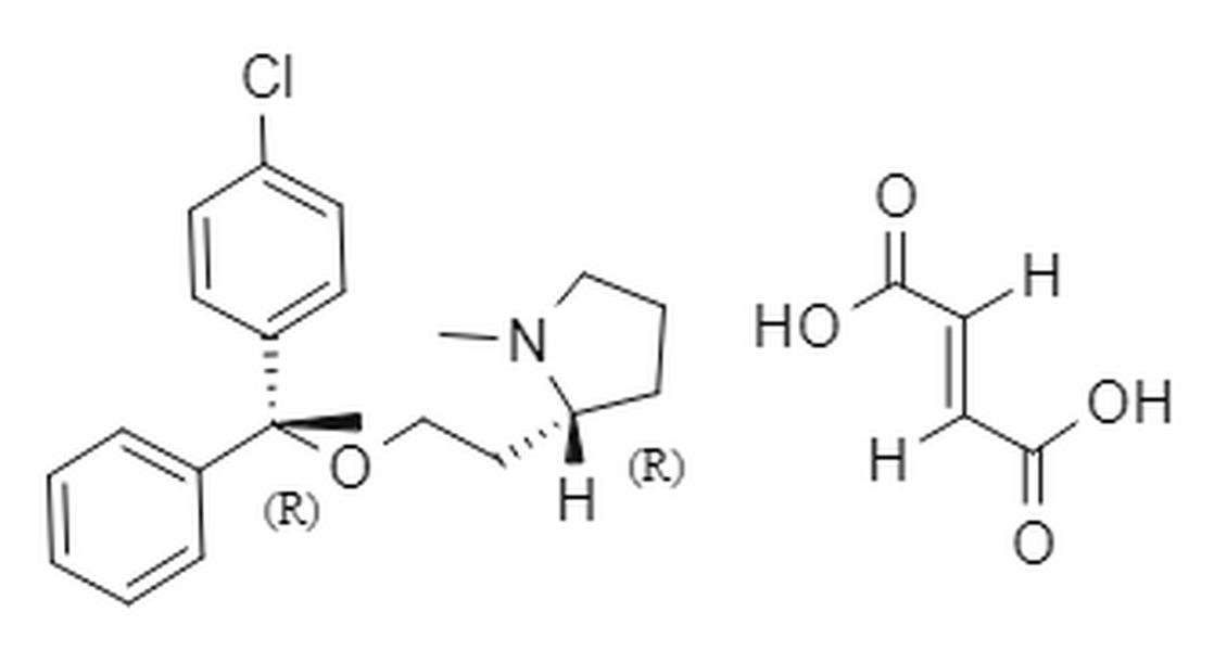 富馬酸氯馬斯汀