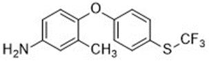 3-甲基-4-[4-[(三氟甲基硫基]苯氧基]苯胺