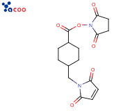 64987-85-5 4-(N-马来酰亚胺基甲基)环己烷-1-羧酸琥珀酰亚胺酯（SMCC）