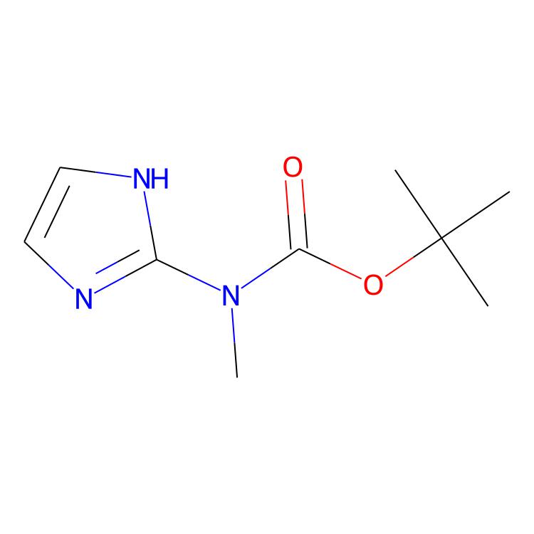 N-(1H-咪唑-2-基)-N-甲基氨基甲酸叔丁酯