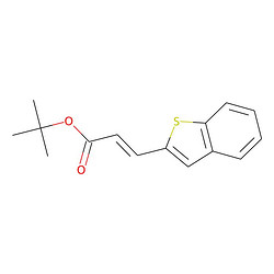 (E)-3-(苯并噻吩-2-基)丙烯酸叔丁酯