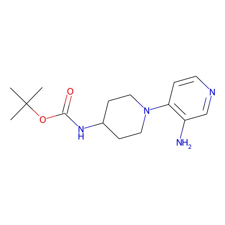 N-(1-(3-氨基吡啶-4-基)哌啶-4-基)氨基甲酸叔丁酯