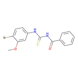 N-((4-溴-3-甲氧基苯基)氨基甲?；?苯甲酰胺