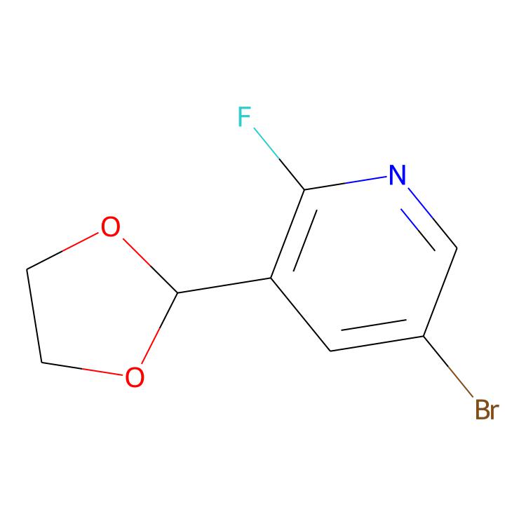 5-溴-3-(1,3-二恶兰-2-基)-2-氟吡啶