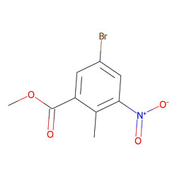 5-溴-2-甲基-3-硝基苯甲酸甲酯