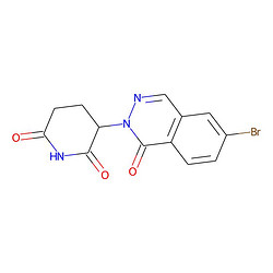 3-(6-溴-1-氧代鄰苯二甲嗪-2(1H)-基)哌啶-2,6-二酮