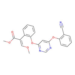 (2E)-2-(2-[(6-(2-氰基苯氧基)嘧啶-4-基)氧基]苯基)-3-甲氧基丙烯酸甲酯