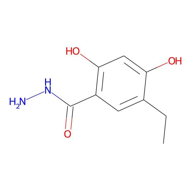 5-乙基-2,4-二羥基苯甲酰肼