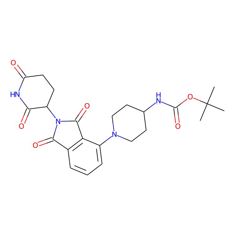 N-(1-(2-(2,6-二氧代哌啶-3-基)-1,3-二氧代-2,3-二氫-1H-異吲哚-4-基)哌啶-4-基)氨基甲酸叔丁酯