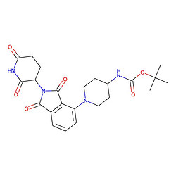 N-(1-(2-(2,6-二氧代哌啶-3-基)-1,3-二氧代-2,3-二氫-1H-異吲哚-4-基)哌啶-4-基)氨基甲酸叔丁酯