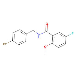 N-[(4-溴苯基)甲基]-5-氟-2-甲氧基苯甲酰胺